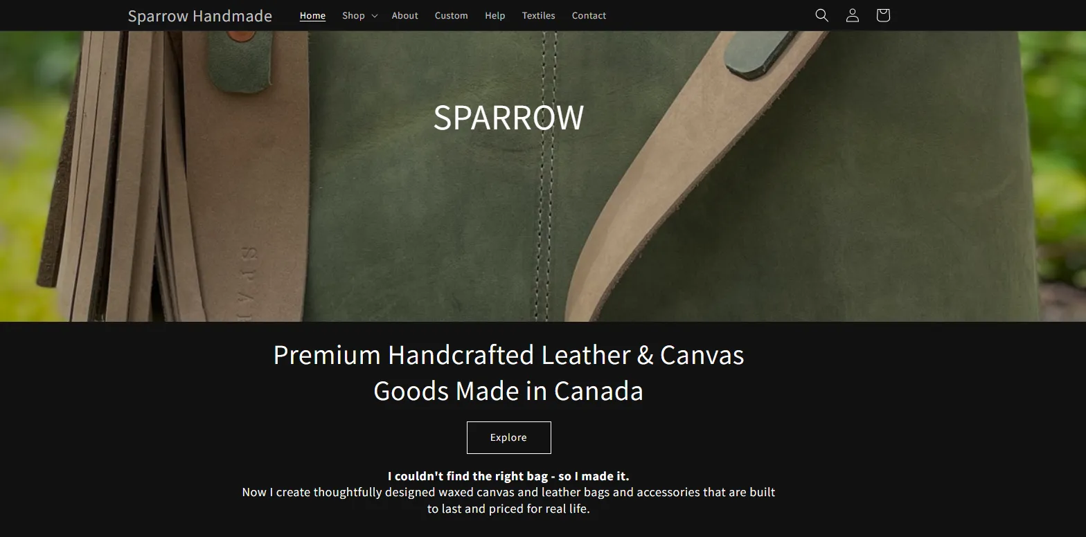Sparrow Handmade