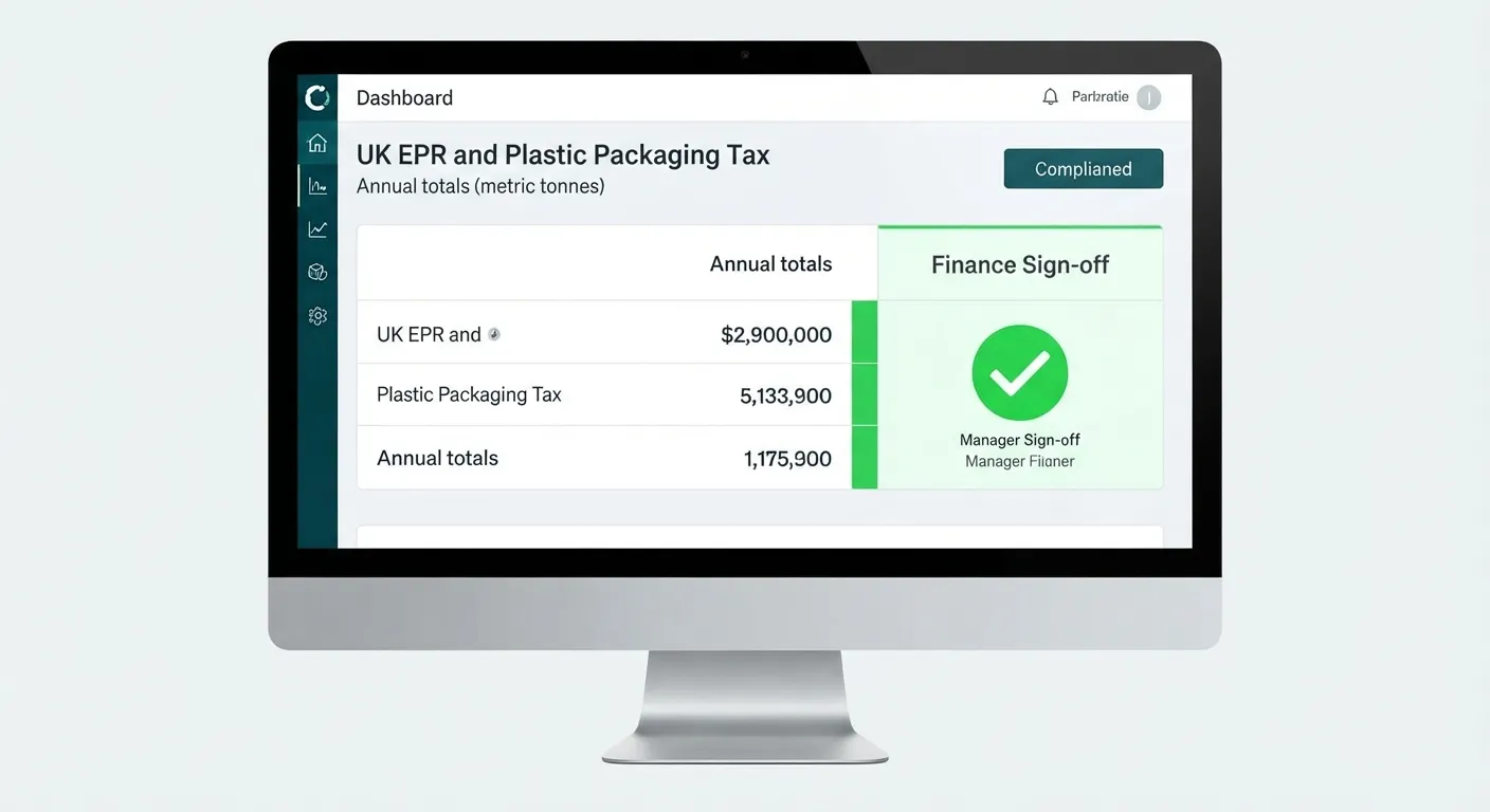 Executive Compliance Software Dashboard