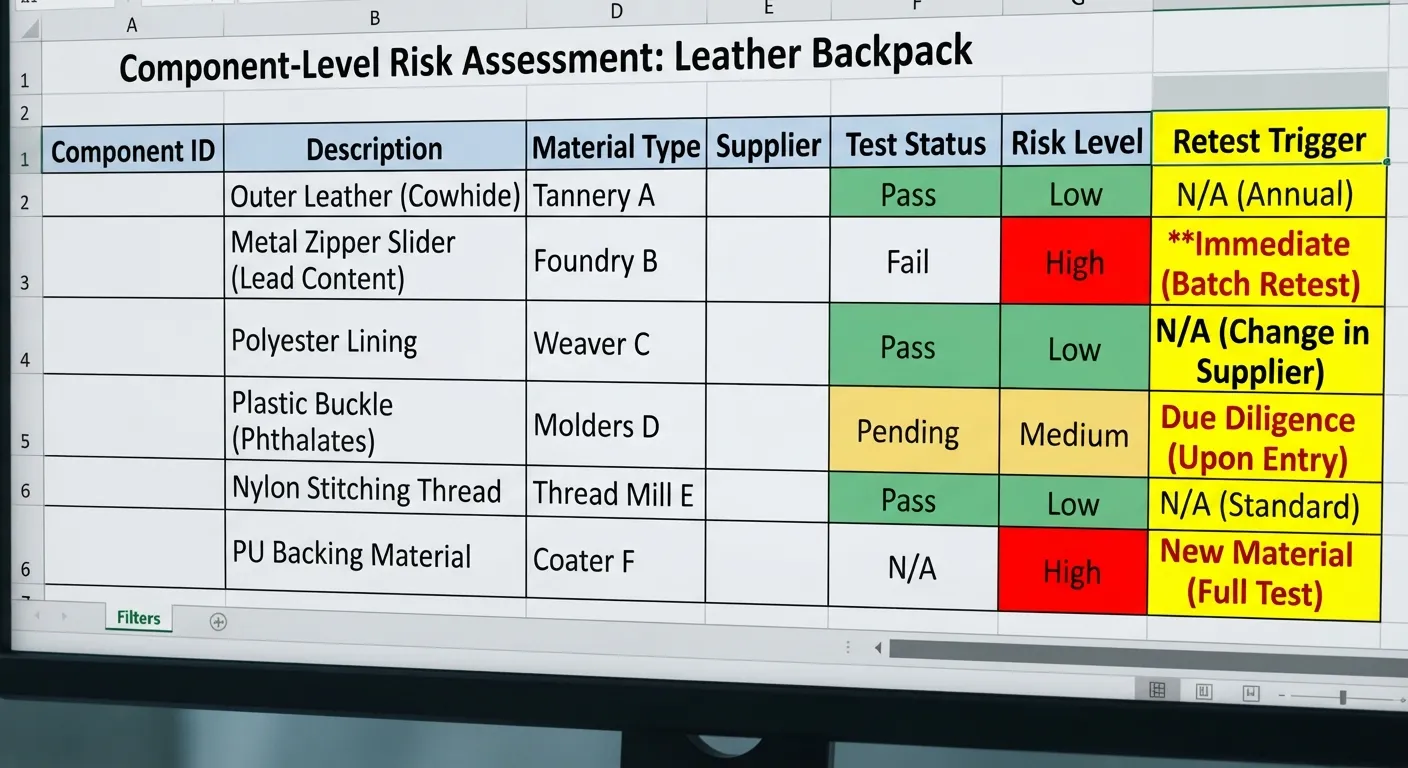 Build the Component-Level Risk Matrix