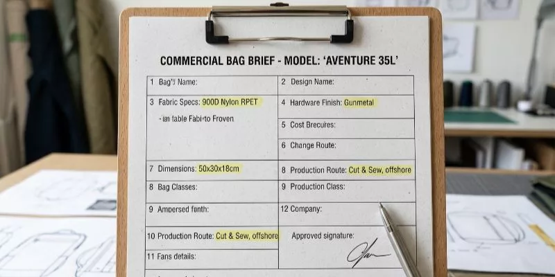  Lock the Commercial Brief and Production Route