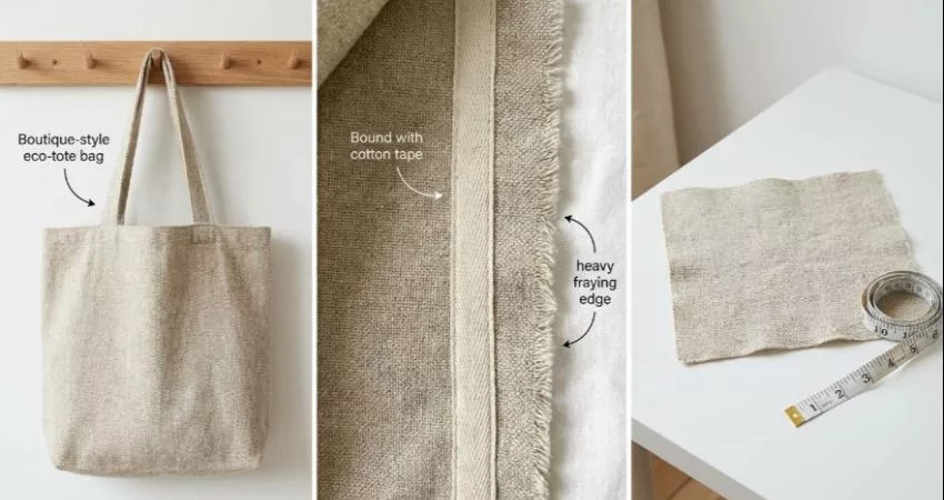 Hemp-Blend And Organic Cotton Canvas