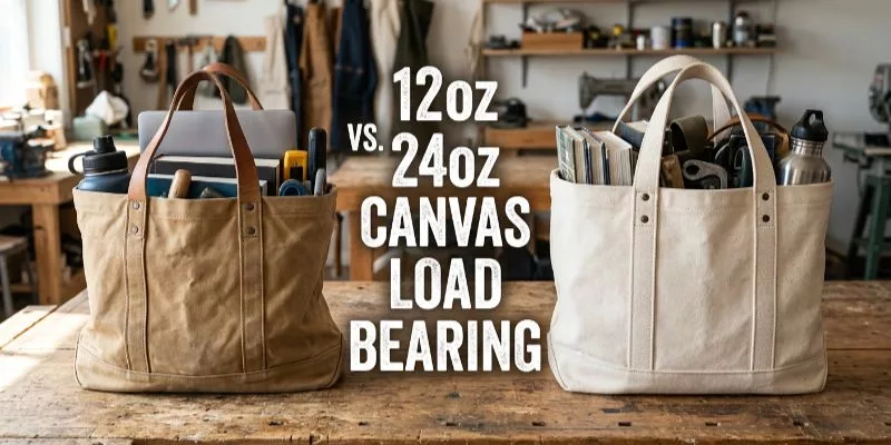 12oz vs. 24oz Canvas Load Bearing: Proven Durability Upgrade