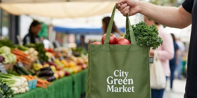 210D rPET Oxford for Everyday Retail and Event Totes