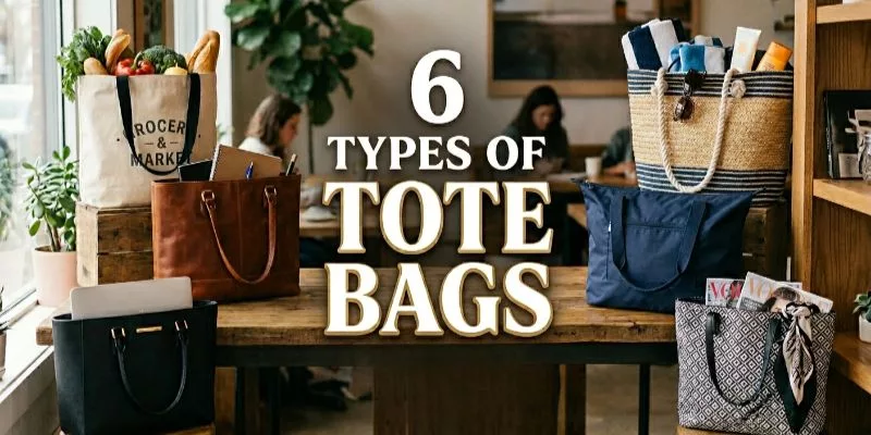 6 Types of Tote Bags - Boost ROI With Premium Quality Orders