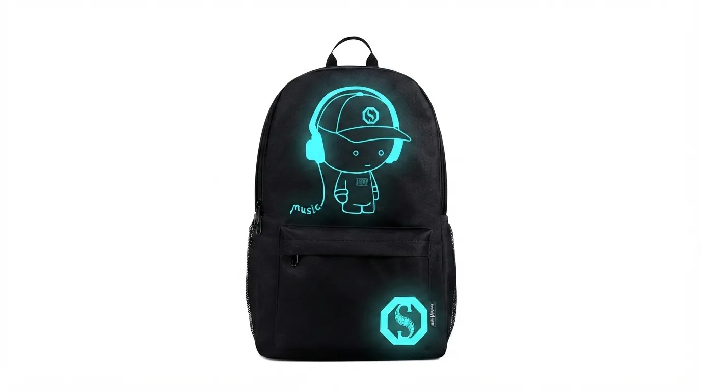 Anime Luminous Backpack for Kids