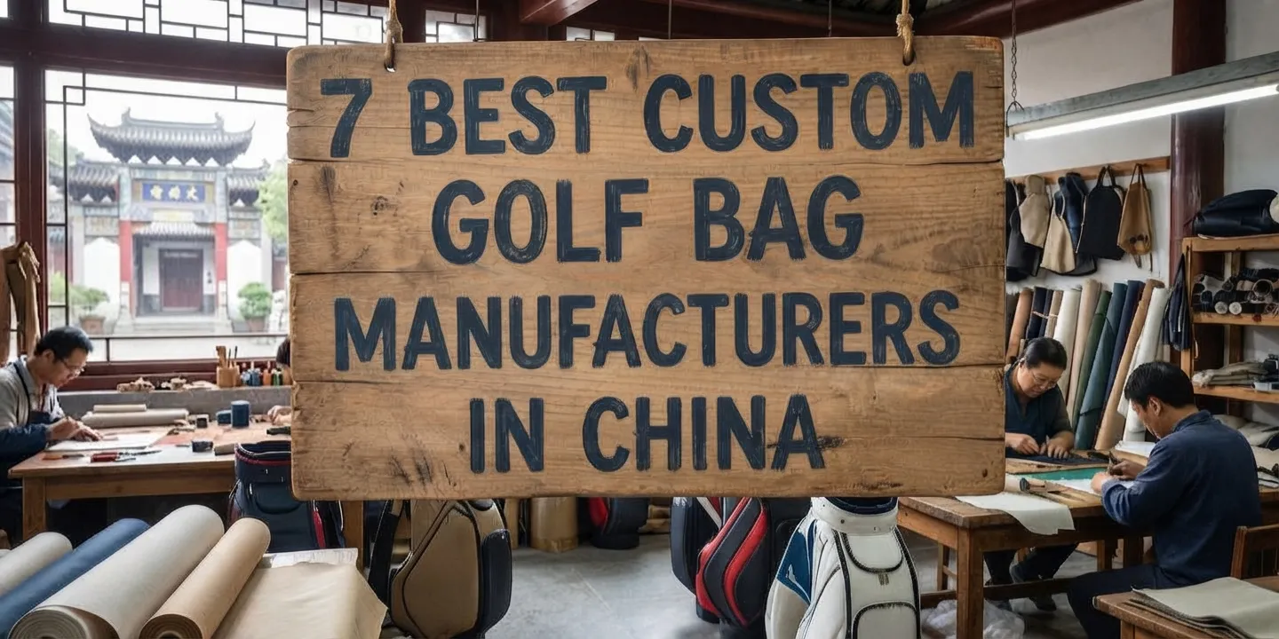 7 Best Custom Golf Bag Manufacturers in China: An OEM Review