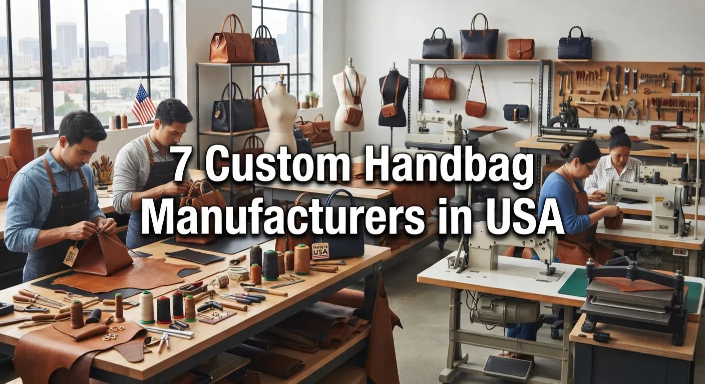 Top 7 Custom Handbag Manufacturers in USA - Maximize Profits