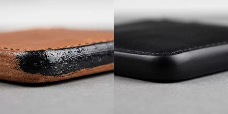 Edge paint quality comparison
