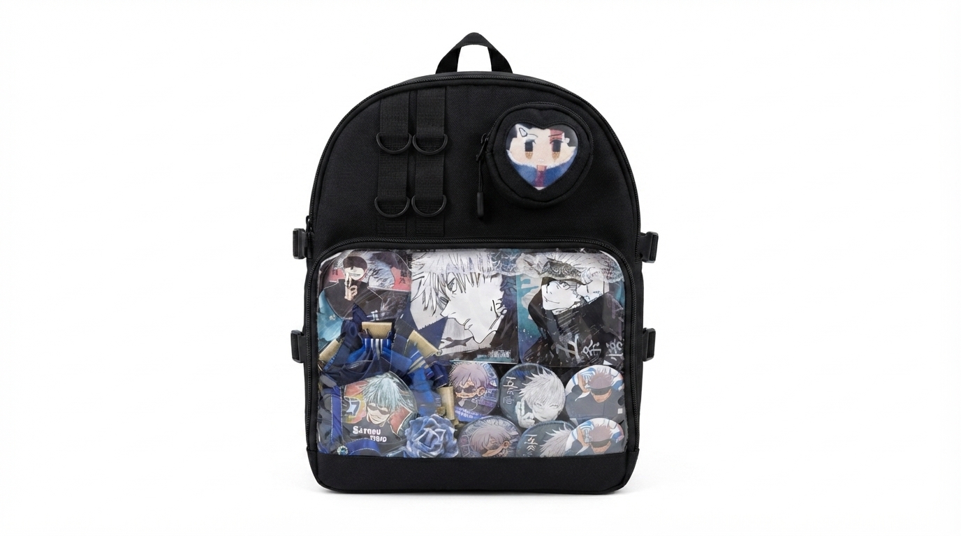 Ita Bag Anime Backpack With Clear Display Window