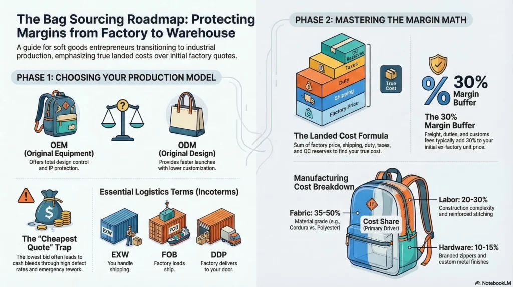 Bag Sourcing Production Roadmap