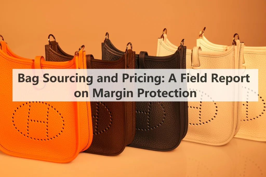 Bag Sourcing and Pricing A Field Report on Margin Protection