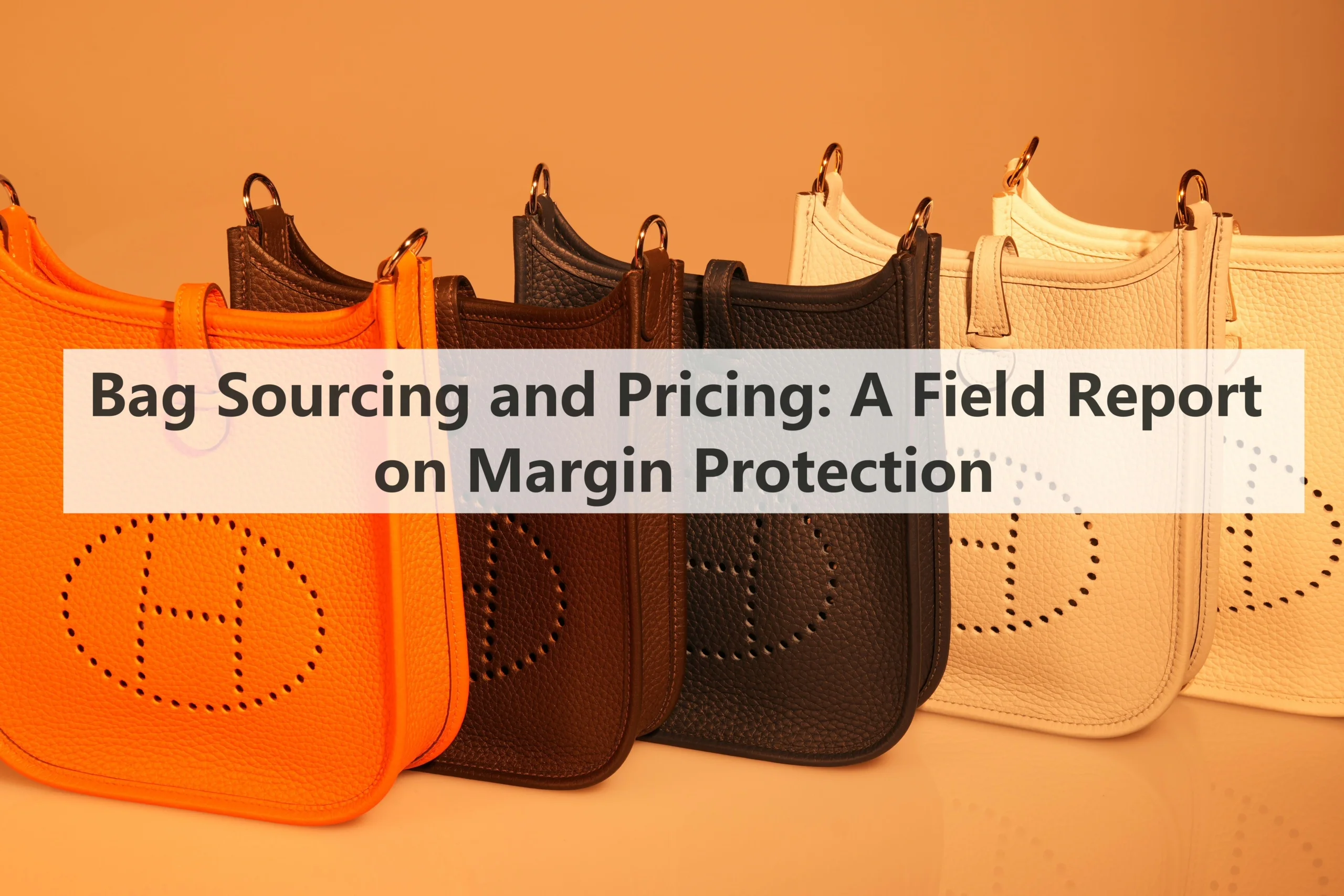 Bag Sourcing and Pricing: A Field Report on Margin Protection