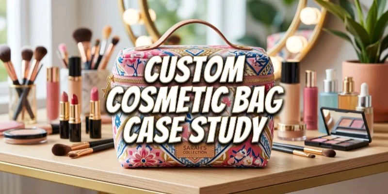 Custom cosmetic bag case study: DTC brand skyrockets AOV 34%