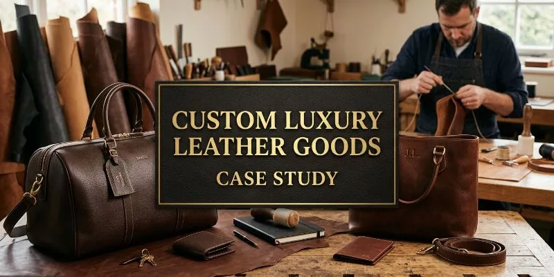 A Custom Luxury Leather Goods Case Study: Stunning 43% Gains
