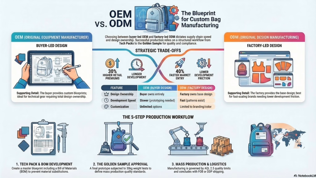 OEM vs. ODM Bag Manufacturing