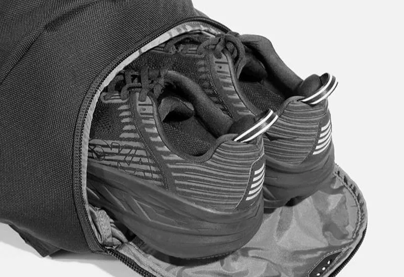 Ventilated Shoe-Compartment Bags