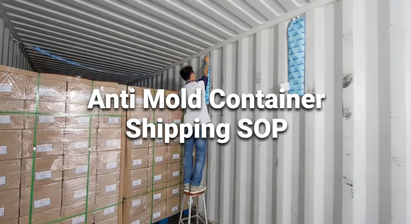 Anti Mold Container Shipping SOP: 6 Steps to Cut Mold Claims