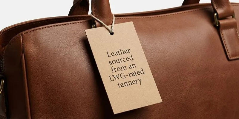 LWG claims wording guidance for leather sourcing documentation