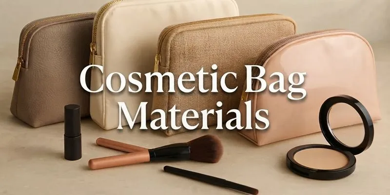 4 Cosmetic Bag Materials Compared: RPET, TPU, PU & PVC