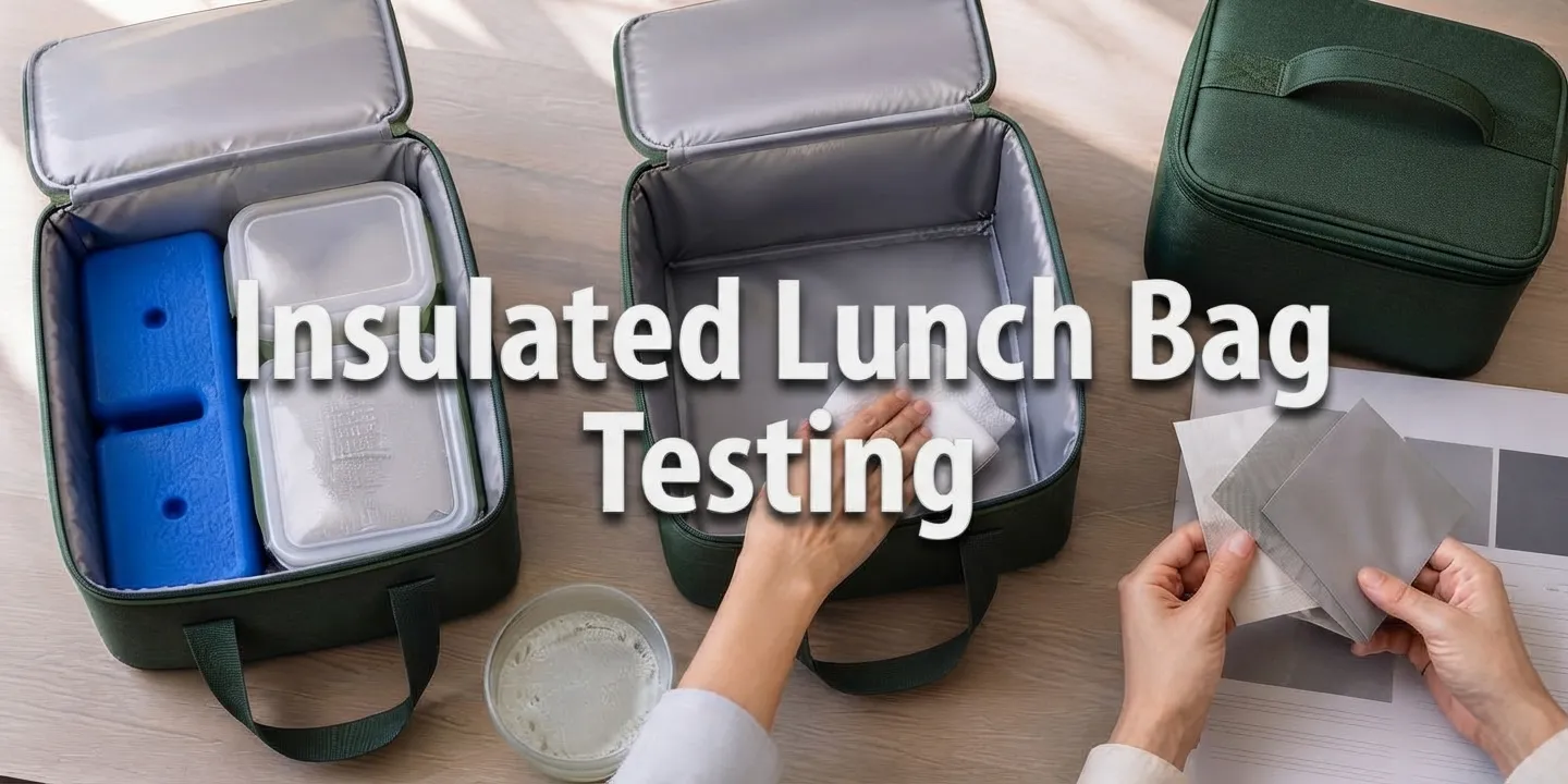 Insulated Lunch Bag Testing: 5 Steps to Lock Production Spec