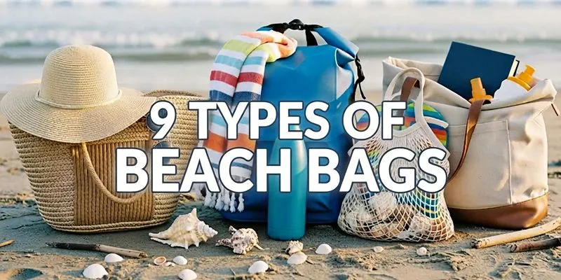 9 Types of Beach Bags: Discover Durable & Waterproof Designs