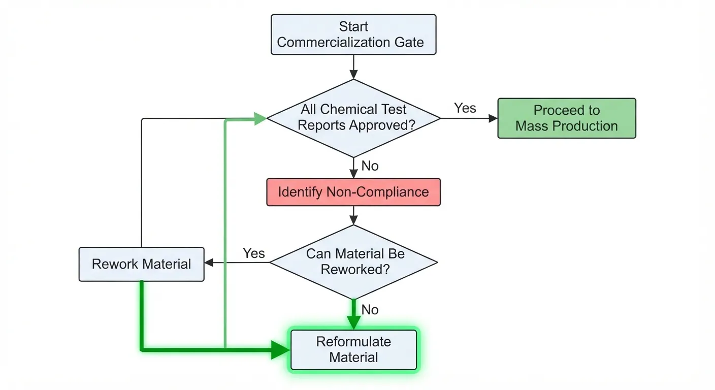 Final commercialization gate review before shipment