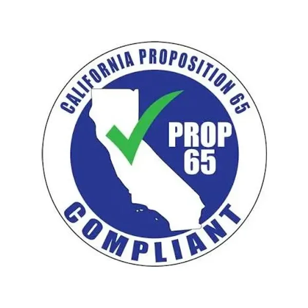 California Proposition 65 compliant