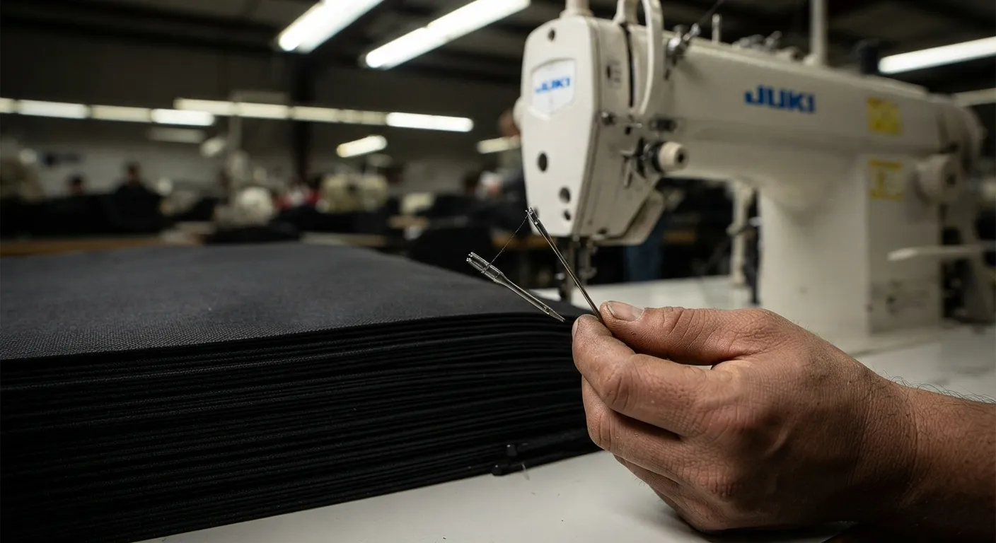 Industrial sewing SOP for Oxford fabric with Juki machines