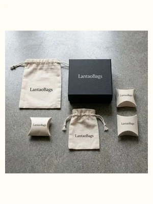 Custom branded dust bags and gift box packaging