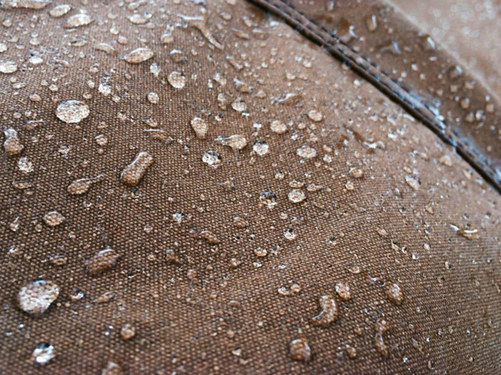Water-Resistant Waxed Canvas