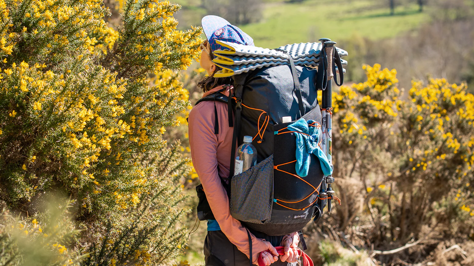 Backpack customer usage scene