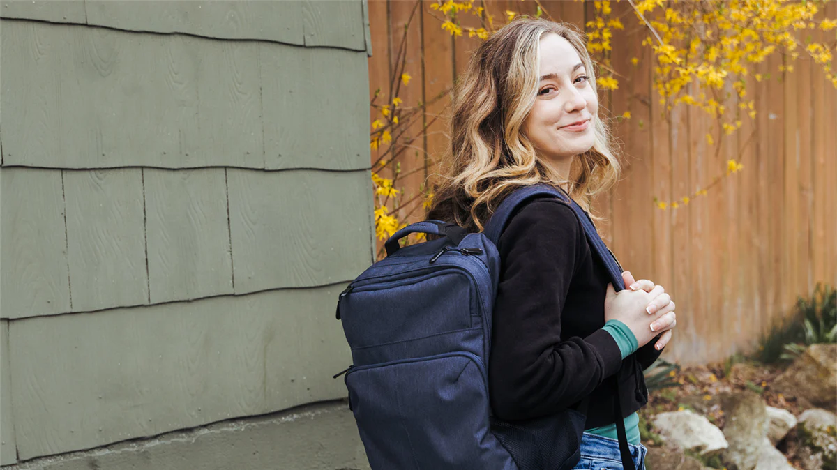 Backpack customer usage scene