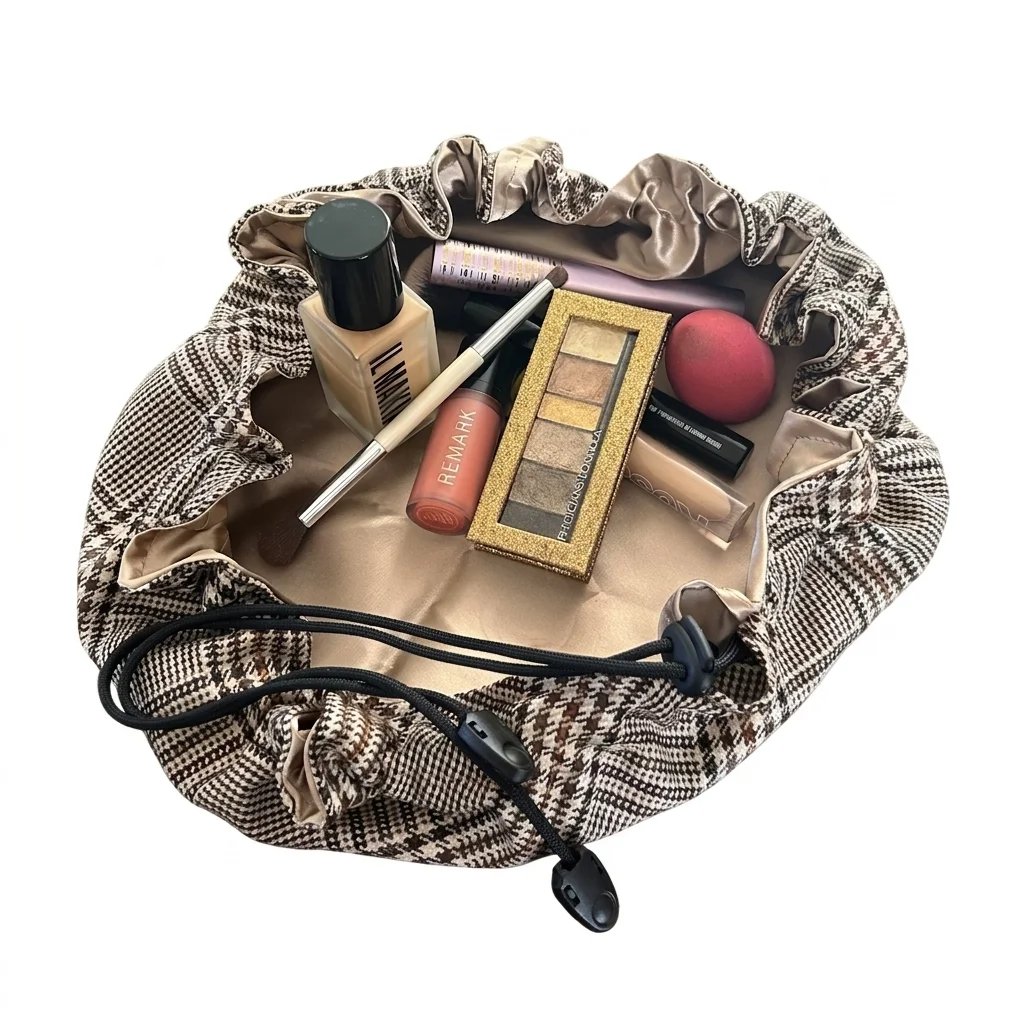 DRAWSTRING BEAUTY BAGS