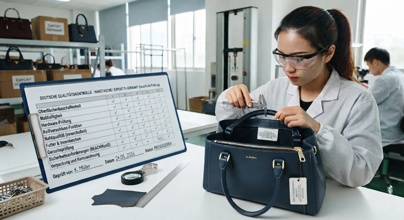 German-quality handbag manufacturing