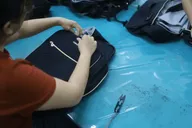 Quality control inspection process for manufactured bags
