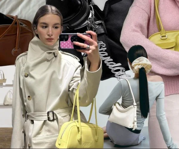 Customer handbag scene