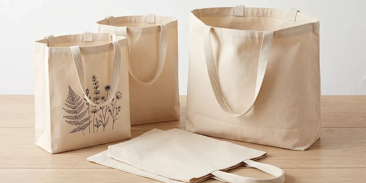 Organic cotton and cork fabric materials