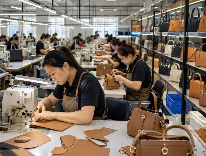 Custom handbag manufacturing for the US market