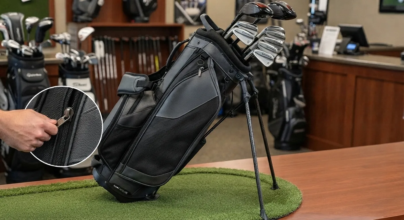 Prototype you can put on a bag stand