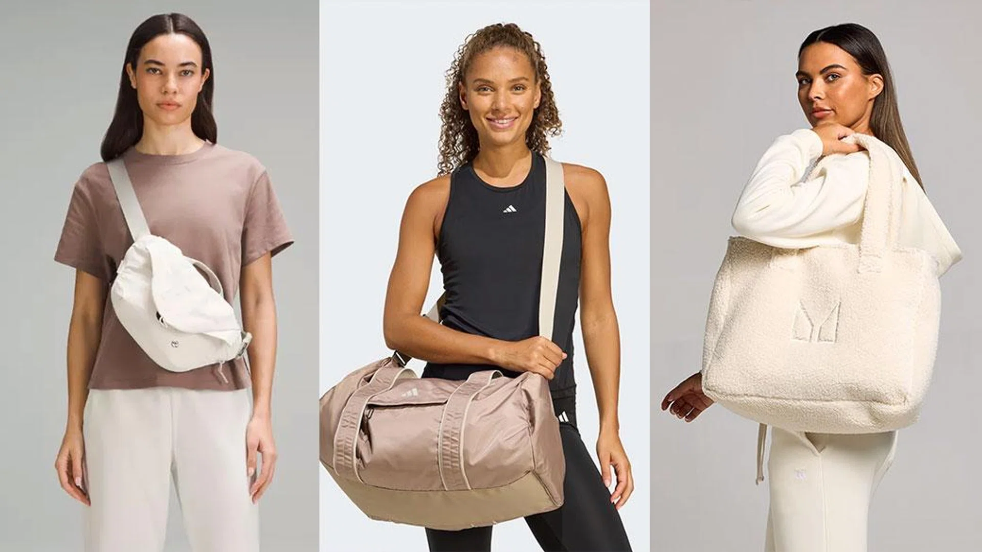Sports and gym bags manufacturing showcase